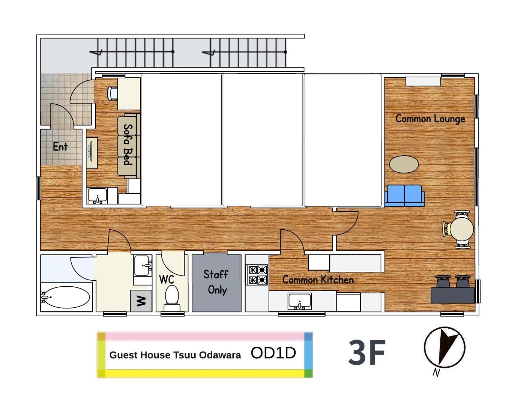 ゲストハウスtsuu小田原 Guest House Tsuu Odawara #Od1 外观 照片